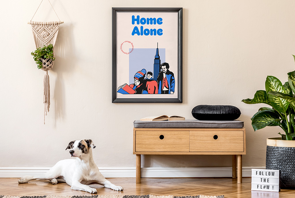 Home Alone illustration