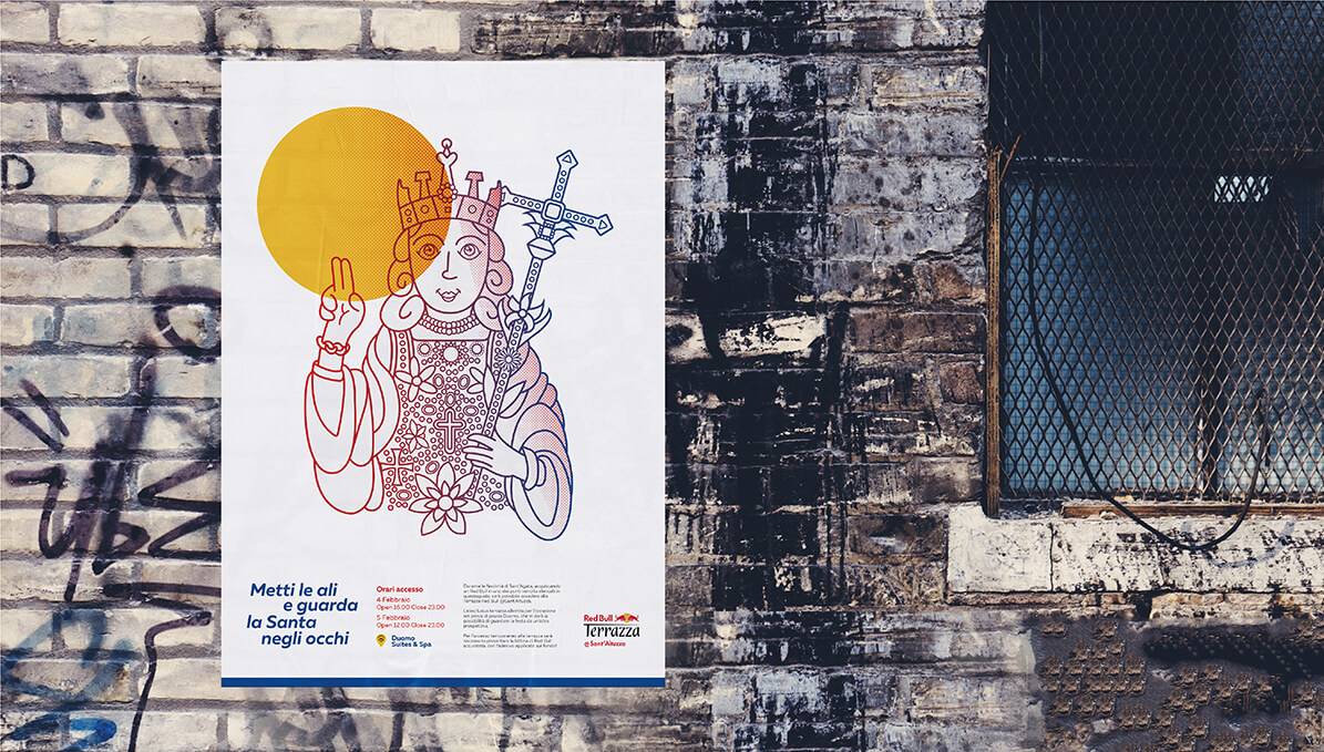 Red Bull - Sant Agata - Poster design