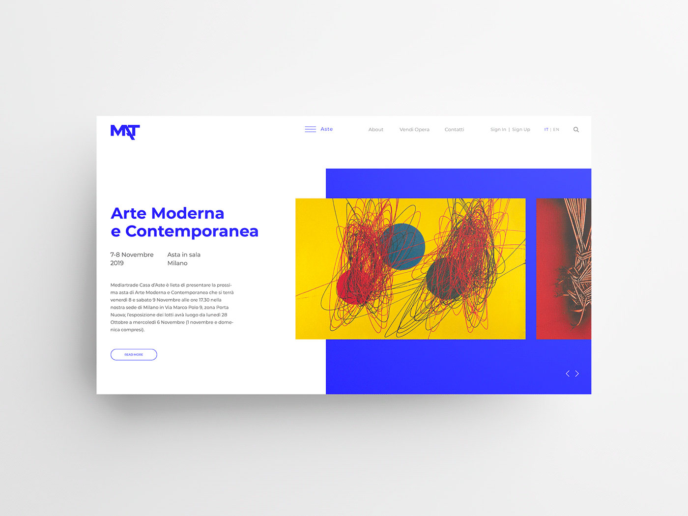 Mediartrade - Webdesign - UI/UX